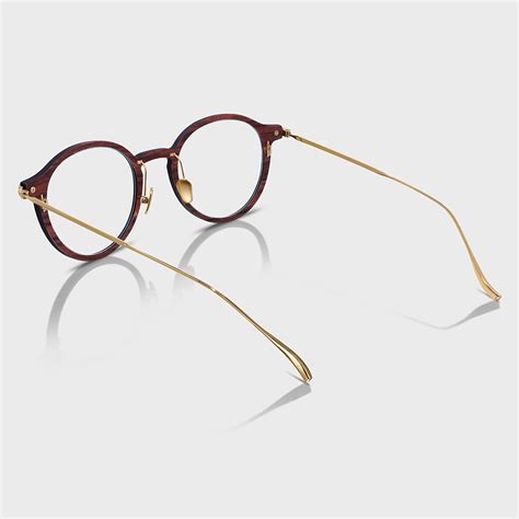 Yeetian Ladies Luxury High End Titanium Temples Custom Wooden Glasses