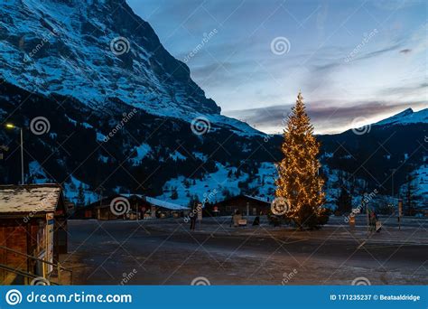 Grindelwald Ski Resort Switzerland Editorial Photography Image Of