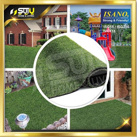 [1m X 5m] Isano Isg15 25mm Spring Grass Artificial Grass Rumput Tiruan Generator 7000w Kuala