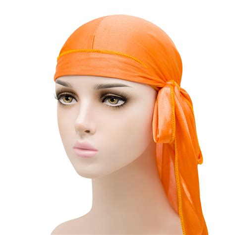 Silky Durag Colour Options Premium Silk Du Rags For Men And Women Perfect For Waves Braids