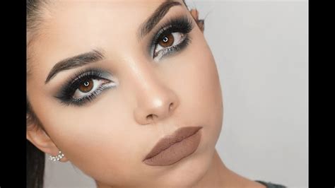 How To Grey Smokey Eyes Youtube