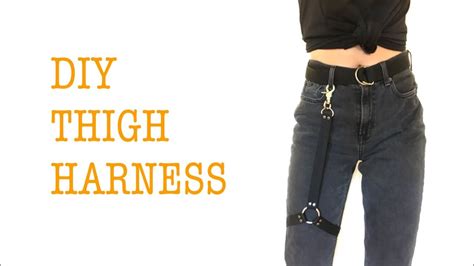 Diy Thigh Harness Youtube