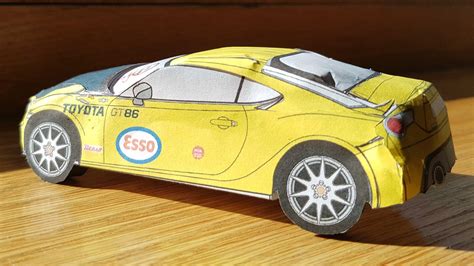 Build These Six Retro Flavored Toyota 86 Paper Models