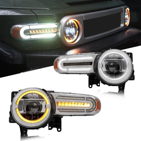 Amazon Archaic Led Headlights Assembly For Toyota Fj