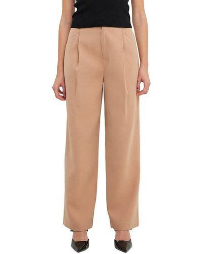 Natural Endless Rose Pants Slacks And Chinos For Women Lyst