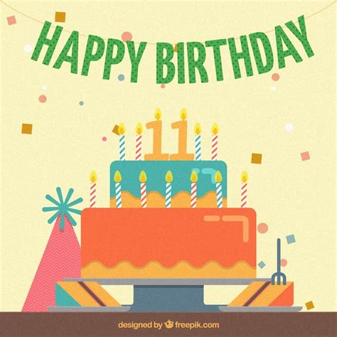 vector happy birthday party