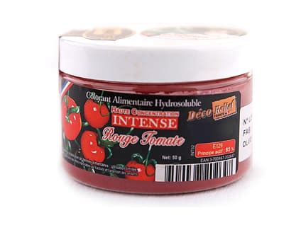 Colorant Alimentaire En Poudre Rouge Framboise Hydrosoluble G