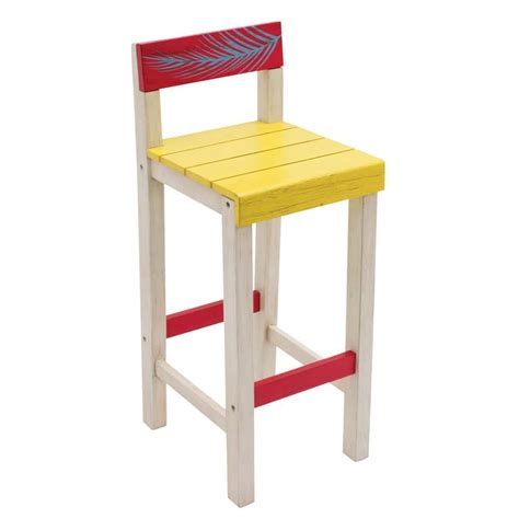 Margaritaville 1 Particular Harbour Wood Outdoor Bar Stool BRS301MV-1 - The Home Depot