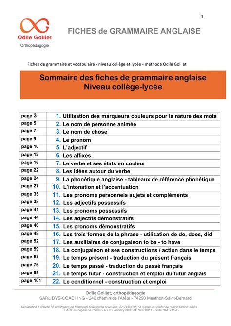 Grammaire Anglais Les Meilleurs Bitonios De 2024