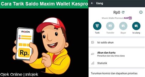 Cara Tarik Saldo Maxim Wallet Kaspro Minimal Biaya Withdraw