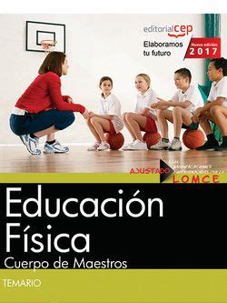 Cuerpo de Maestros Educación Física Temario