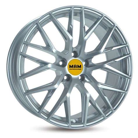 MAM Leichtmetallräder RS4 17 5x108 MSL MATT SILVER PAINTED