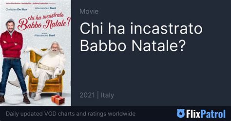 Chi Ha Incastrato Babbo Natale Streaming FlixPatrol