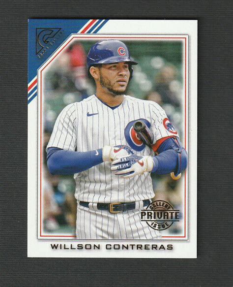 Topps Gallery Private Issue Willson Contreras For Sale