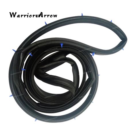 Rear Left Or Right Door Opening Weatherstrip Seal Rubber Black For