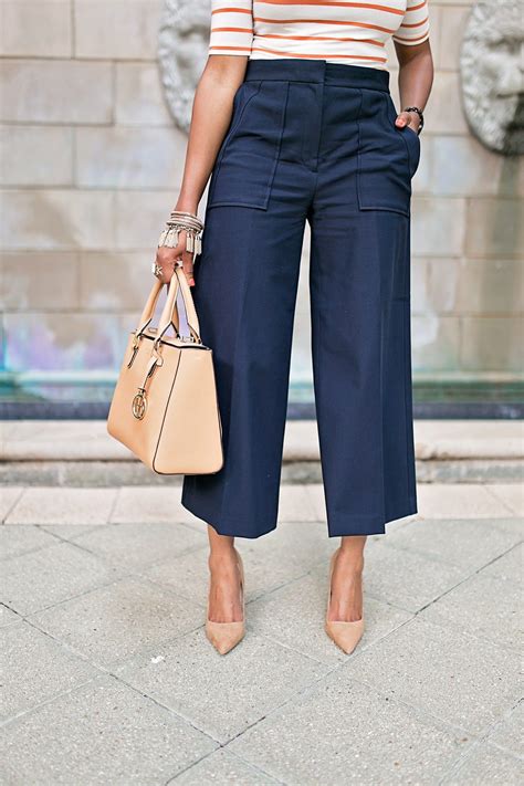 What To Wear To Work Monday The Perfect Culottes How To Wear