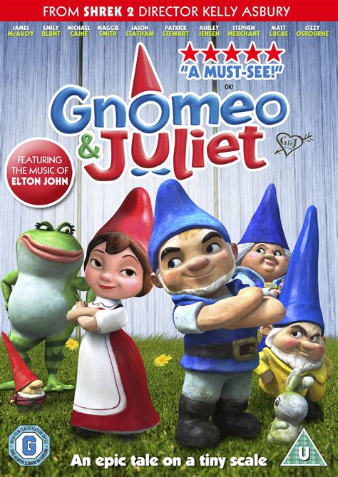 Download Gnomeo And Juliet Creative Movie Poster Wallpaper | Wallpapers.com