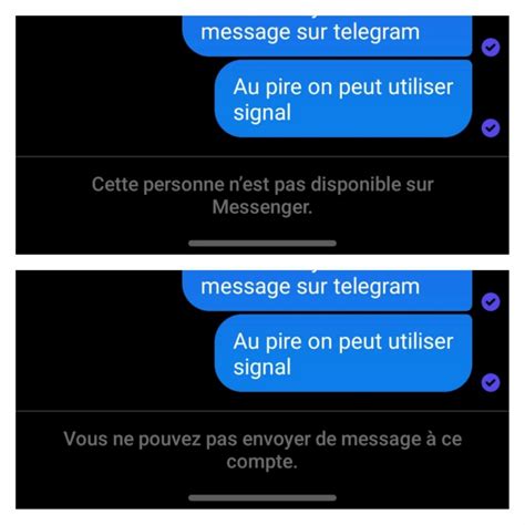 Cette Personne N Est Pas Disponible Sur Messenger C Est Quoi Et