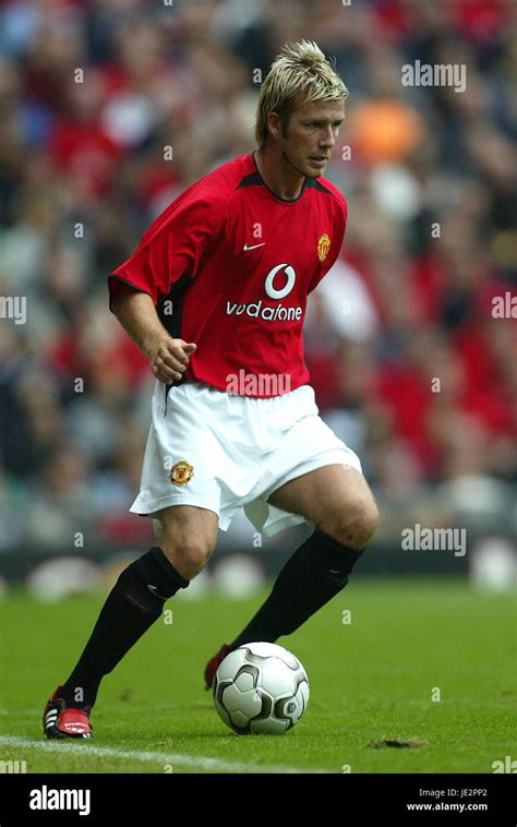 David Beckham Manchester United Fc Old Trafford Manchester England 10