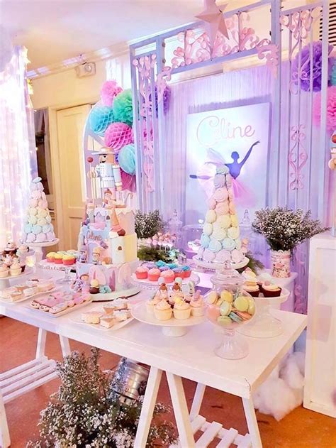 Karas Party Ideas Nutcracker Ballerina Birthday Party Karas Party Ideas