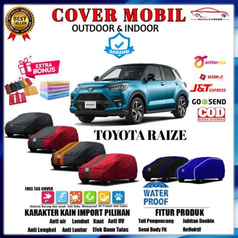 Jual Body Cover Mobil Toyota Raize Sarung Mobil Raize Penutup