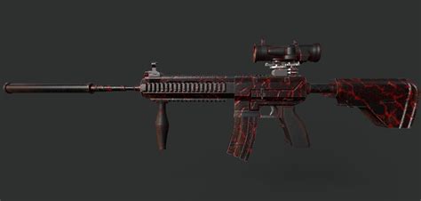 ArtStation - M416 - The Assault Rifle