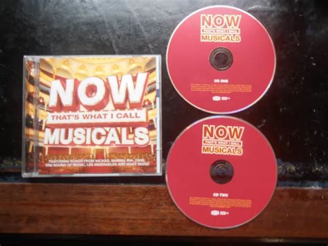 Various Artists Now Thats What I Call Musicals 2 Cd Set Free