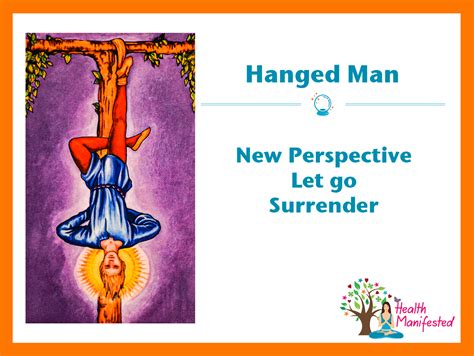 Tarot The Hanged Man Health Manifested