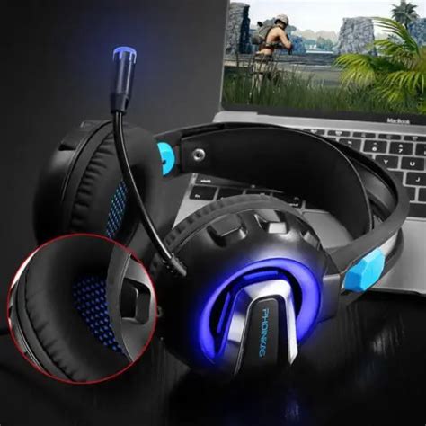 Auriculares Usb Para Videojuegos Aud Fonos Est Reo De Graves Profundos