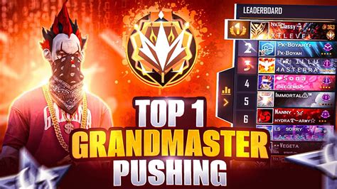 Push To Top 1🥵 Grandmaster Cs Ranked 😎👽 Nonstop Gaminglive Freefirelive Classylive Youtube