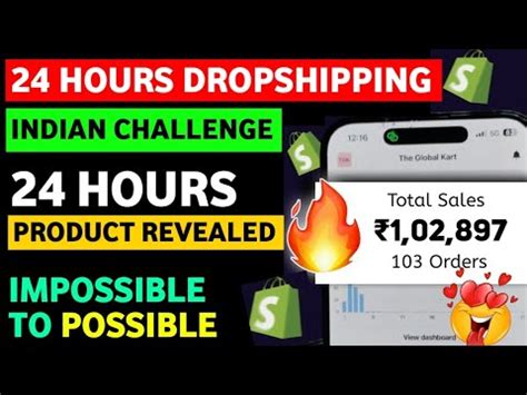 Hours Dropshipping Challenge Indian Dropshipping