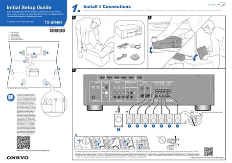 ONKYO TX-SR494 INITIAL SETUP MANUAL Pdf Download | ManualsLib