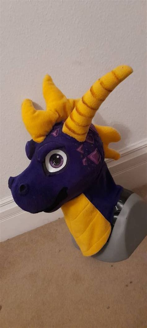 Spyro Inspired Fursuit Head Cosplay With Limited Edition Etsy Uk