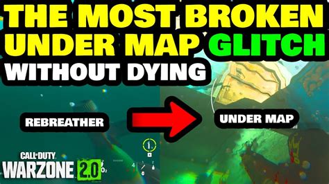 NEW THE MOST BROKEN UNDER MAP GLITCH YOU LL EVER SEE IN WARZONE 2 DMZ