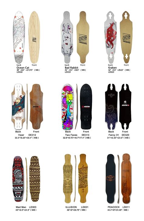 Koston Pro Longboard Deck,Long Skateboard Decks In Various Size And Shapes - Buy Longboard Decks ...