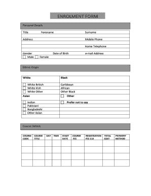 Fillable Online Campion Web Devwebsite Co Personal Details Doc