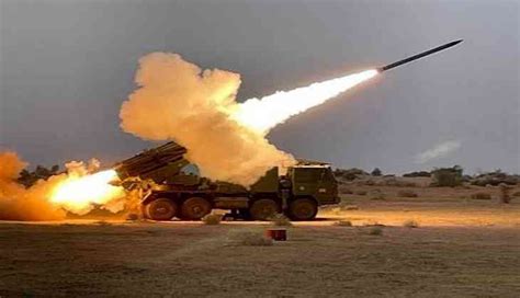 Drdo Successfully Tests Pinaka Extended Range Area Denial Munitions