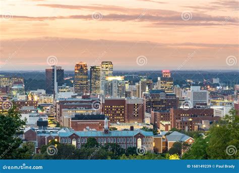 Birmingham, Alabama City Skyline Stock Image - Image of tourism, view ...