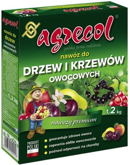 Nawóz do Drzew i Krzewów Owocowych 1 2 kg AGRECOL 3558 Cena Opinie