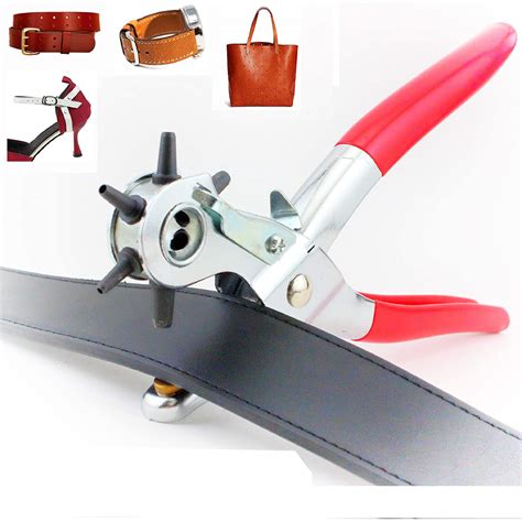 Leather Hole Punch Belt Hole Puncher For Leather Heavy Duty Size