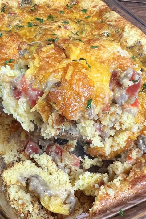 Cowboy Cornbread Casserole ChefAlli