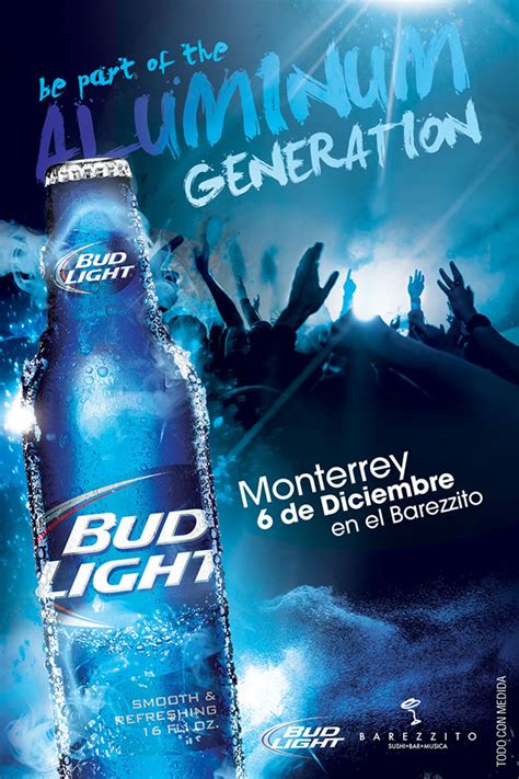 BUD LIGHT Aluminum Launch Campaign Mexico. on Behance