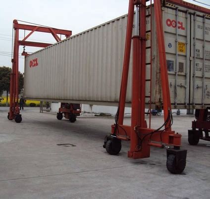 Trackless Gantry Crane Rubber Tire Mobile Gantry Crane Ton Mobile