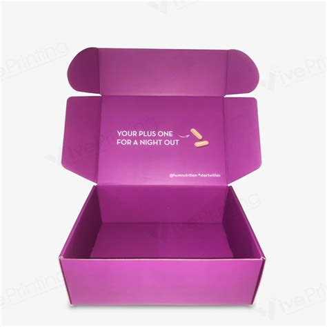 Mailer Boxes With Customized Inserts Paperboard Cardboard And Foam