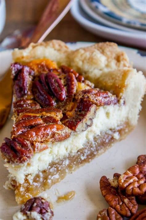 Pecan Cream Cheese Pie Make Ahead The Food Charlatan