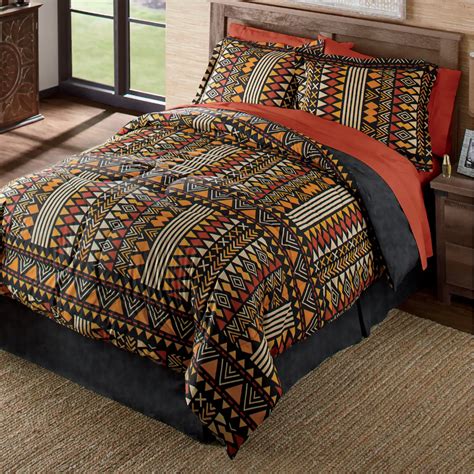 Tribal Stripe Comforter Set Seventh Avenue Bedding Sets Comforter