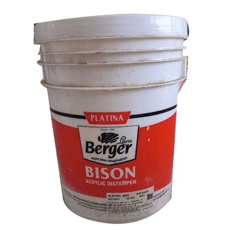 Kg Berger Lewis Bison Acrylic Distemper At Rs Bucket Distemper