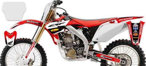 Honda CRF450 Red/Black T-3 Ready Made Full Graphics Kit