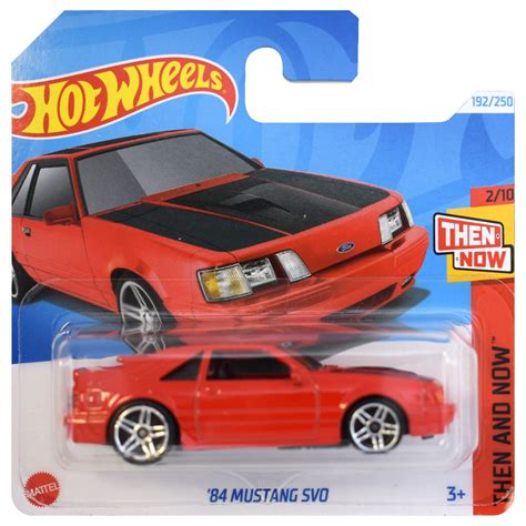 Hot Wheels Mustang SVO kisautó es méretarány Mattel vásárlás a Játékshopban