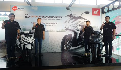 Tampil Lebih Sporti New Honda Vario 125 Resmi Meluncur Di Jawa Barat